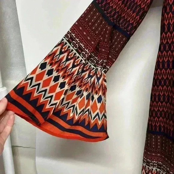 Guys are blue size extra small print dress - Picture 3 of 6